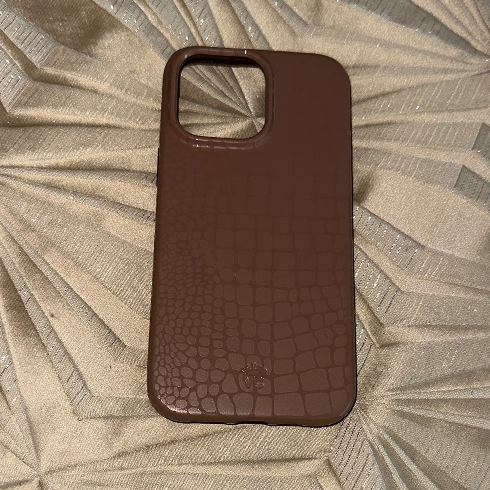 Brown Crocodile Pattern  iPhone 14 Pro Max MagSafe